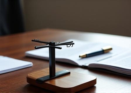 Illustration of a legal scale balancing documents, representing mutual agreement